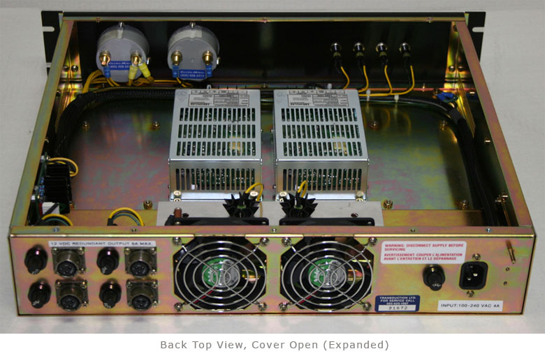 TR-12VDC back top view