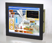 Rack mount PC with LCD touch screen