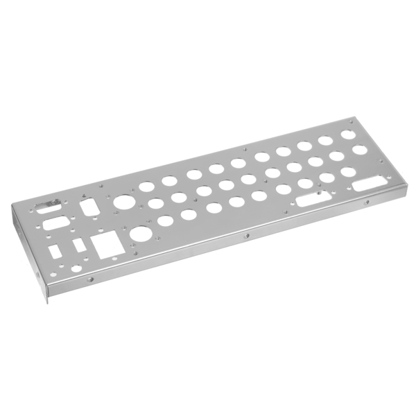 Clear Sheet Metal Zink Plated I/O Panel  