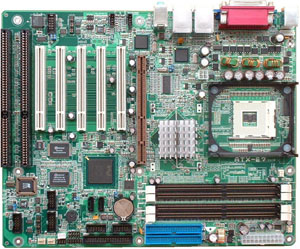 Transduction ATX Motherboard with 5 PCI, 2 ISA and 1 AGP